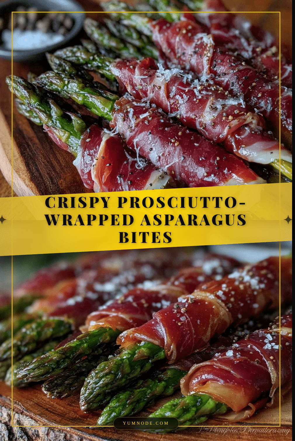 crispy prosciutto-wrapped asparagus bites recipe