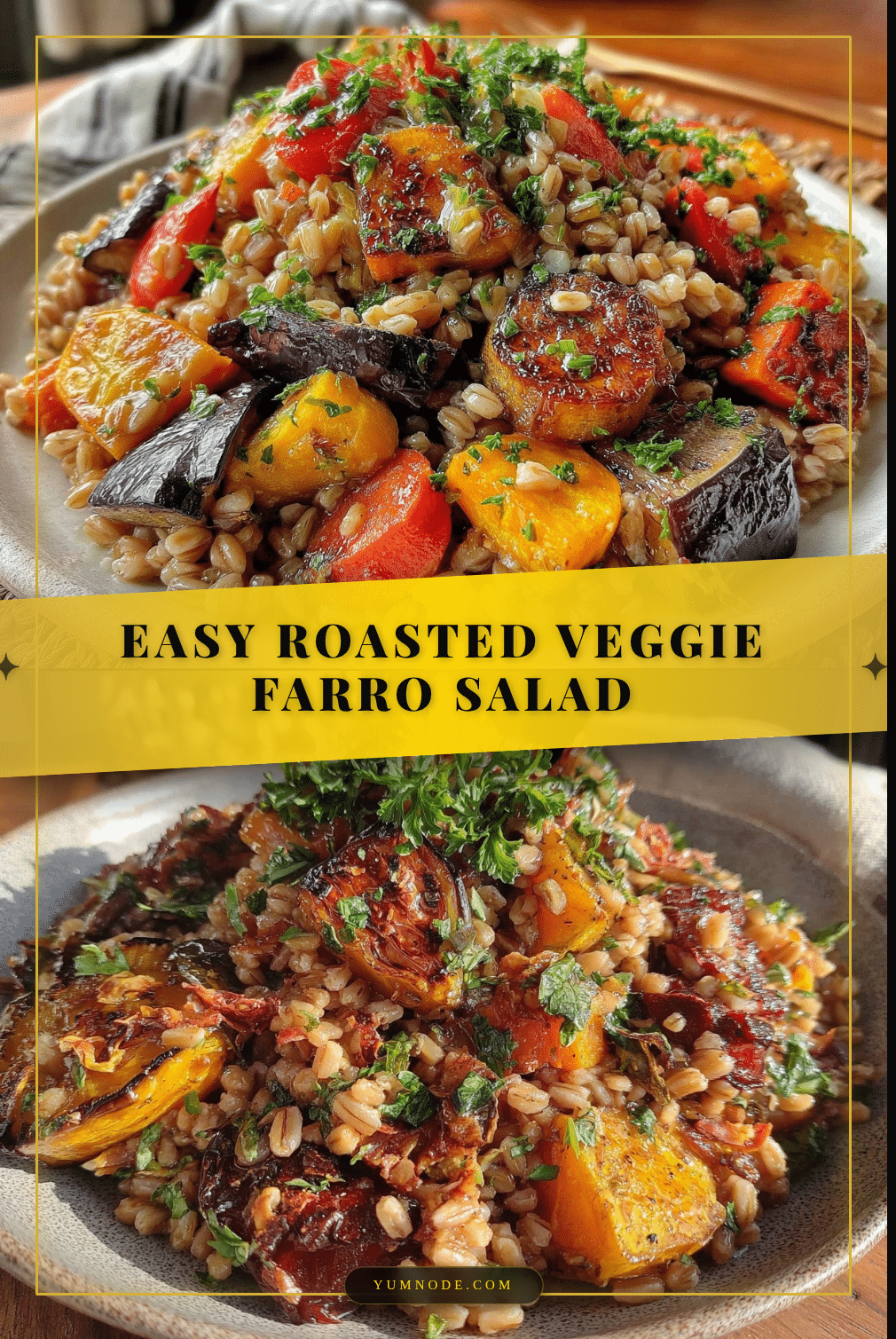 easy farro salad recipe