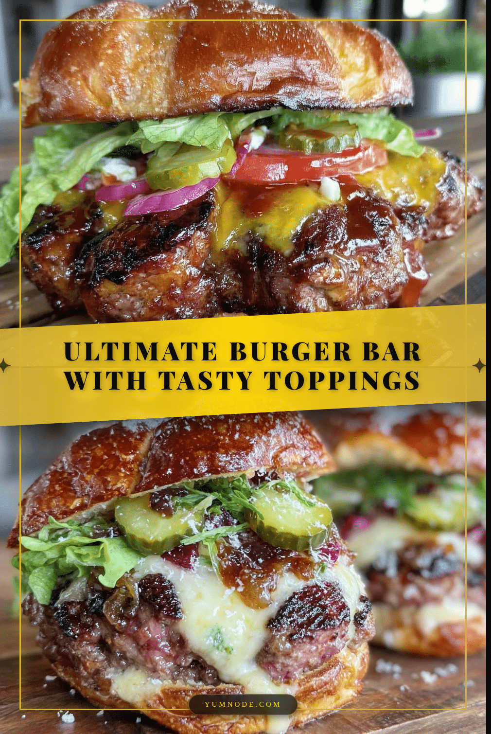 flavorful burger bar recipe