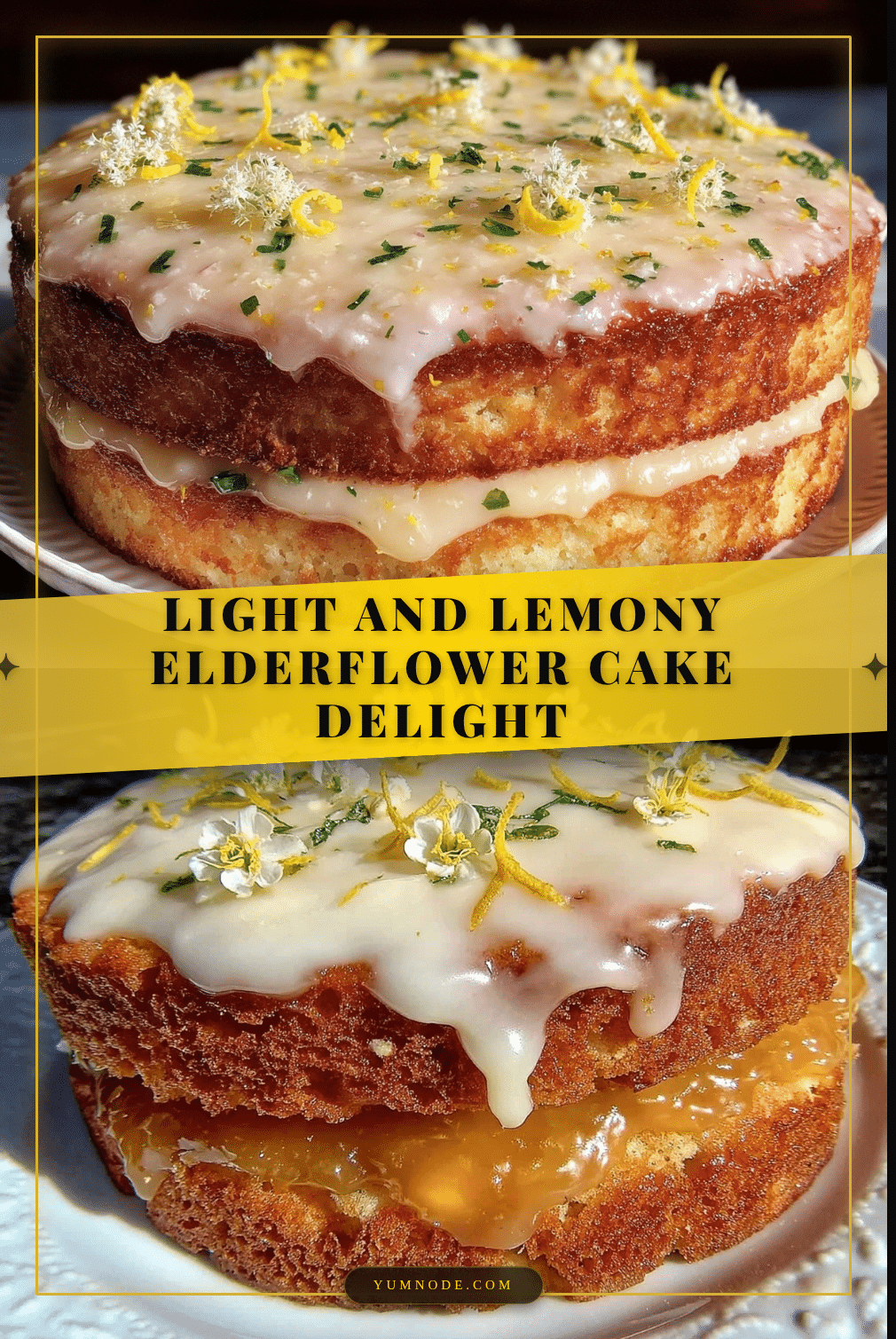 fresh elderflower cake recipe