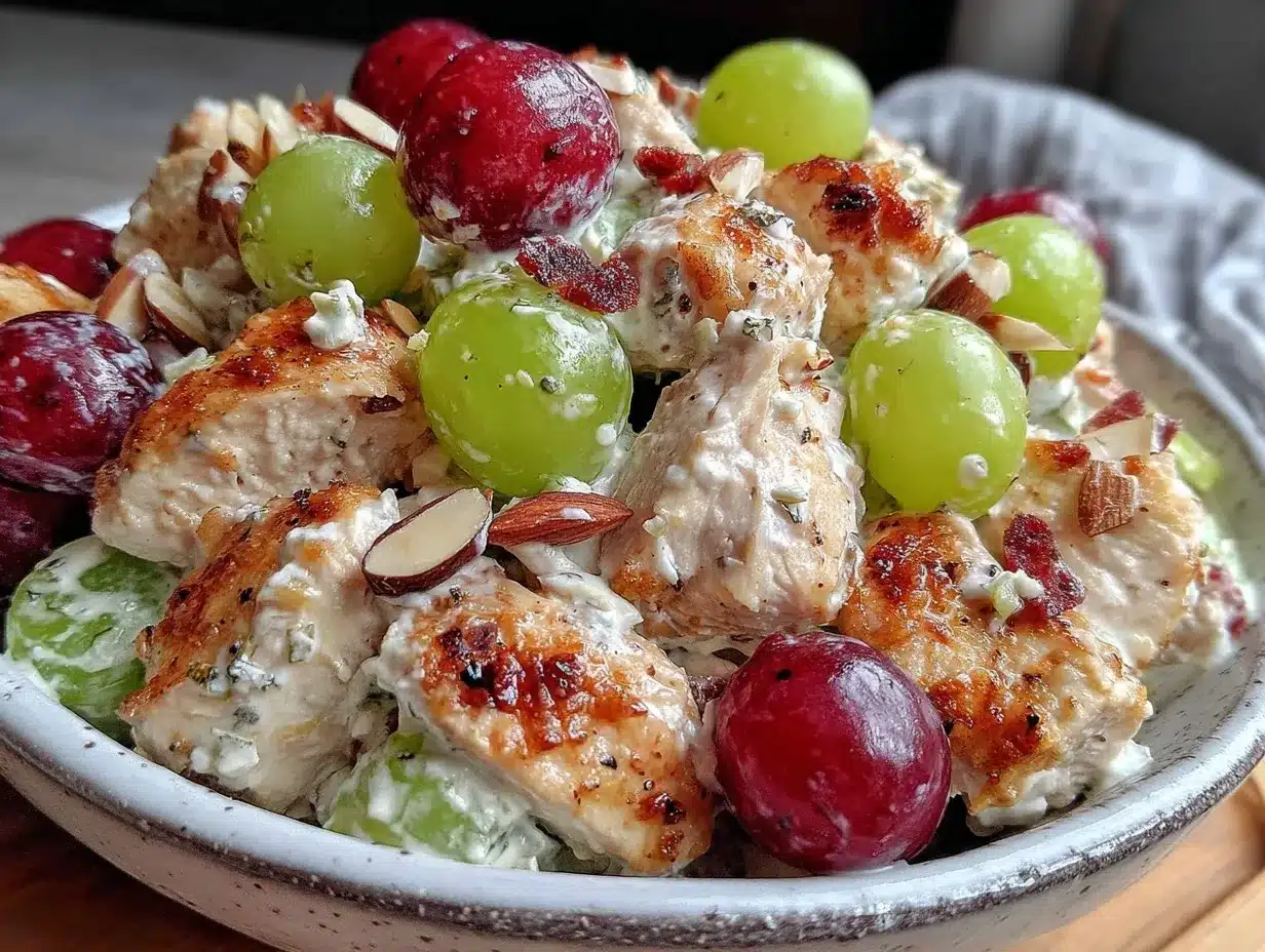 fresh greek yogurt chicken salad preparation steps
