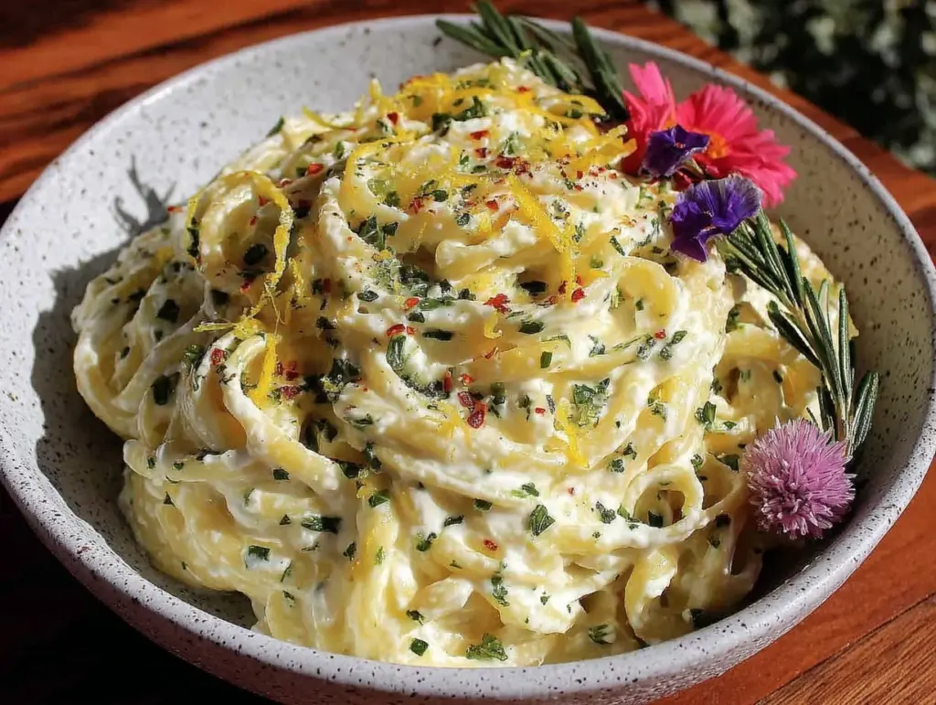 fresh lemon ricotta pasta recipe - featured image