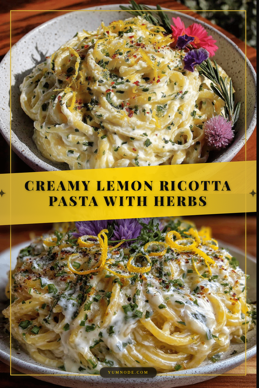 fresh lemon ricotta pasta recipe recipe