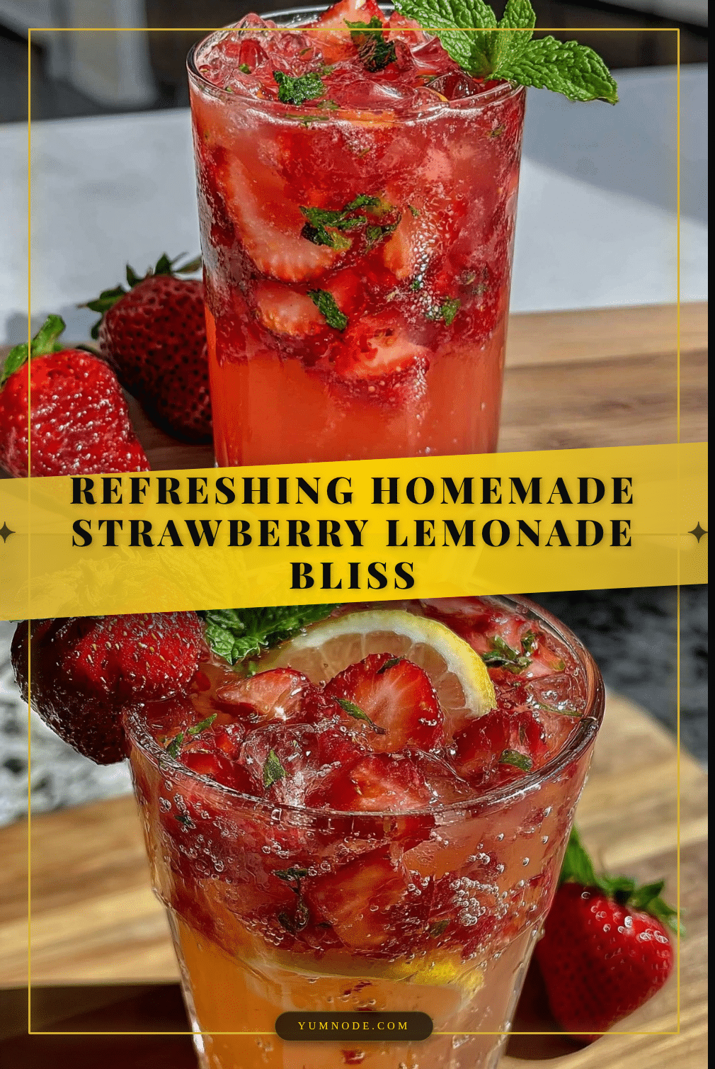 fresh strawberry lemonade recipe recipe