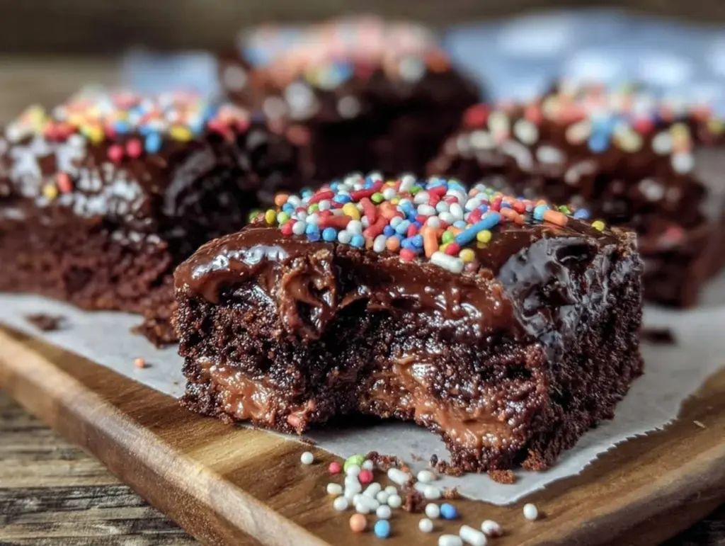 fudgy cosmic brownie copycat recipe - featured image