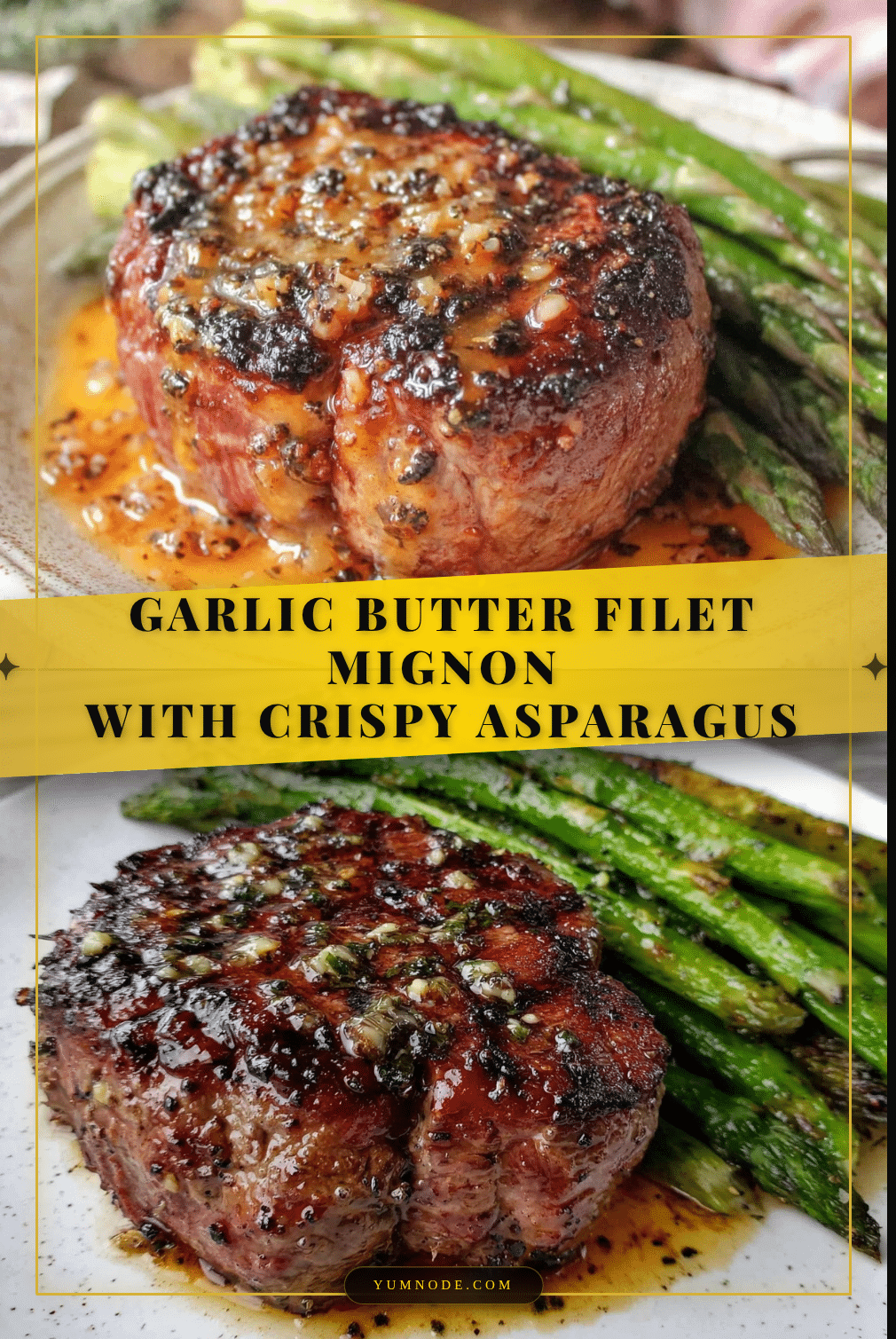 garlic butter filet mignon recipe