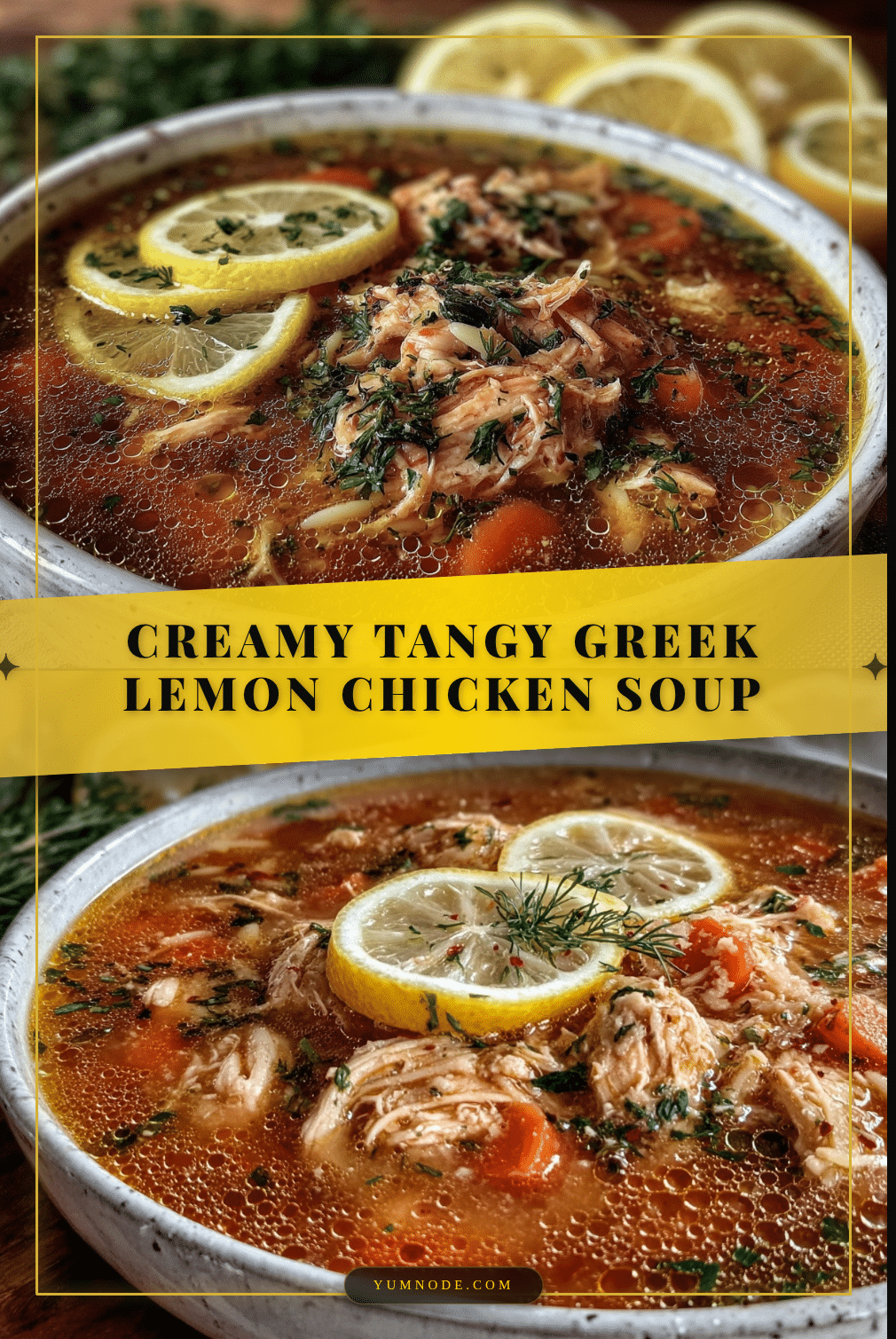 Greek lemon chicken soup recipe