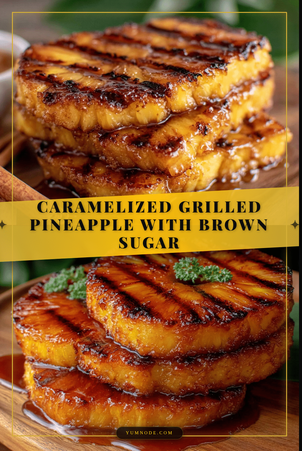 grilled pineapple with brown sugar glaze recipe