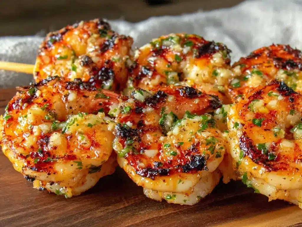 grilled shrimp skewers - featured image