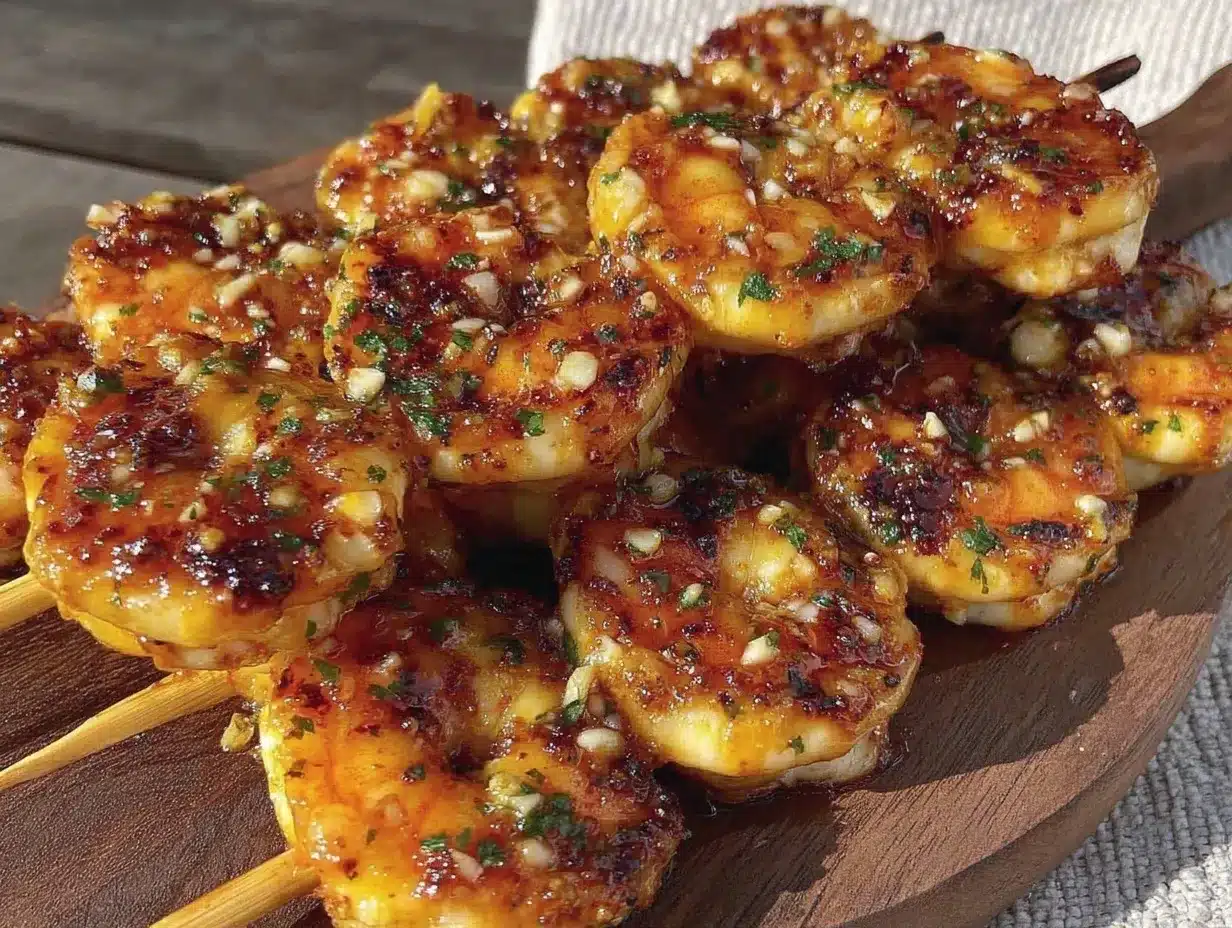 grilled shrimp skewers preparation steps