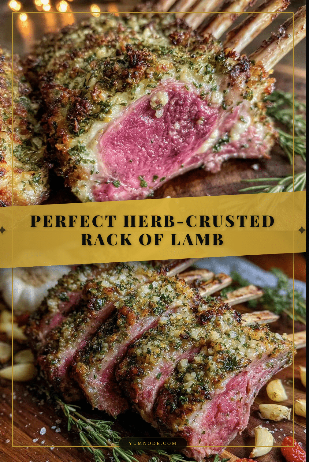 herb-crusted rack of lamb recipe
