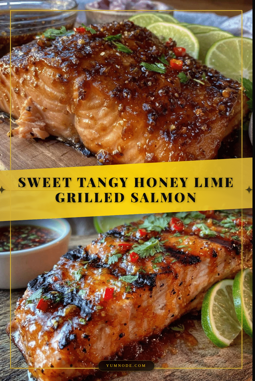 honey lime grilled salmon recipe