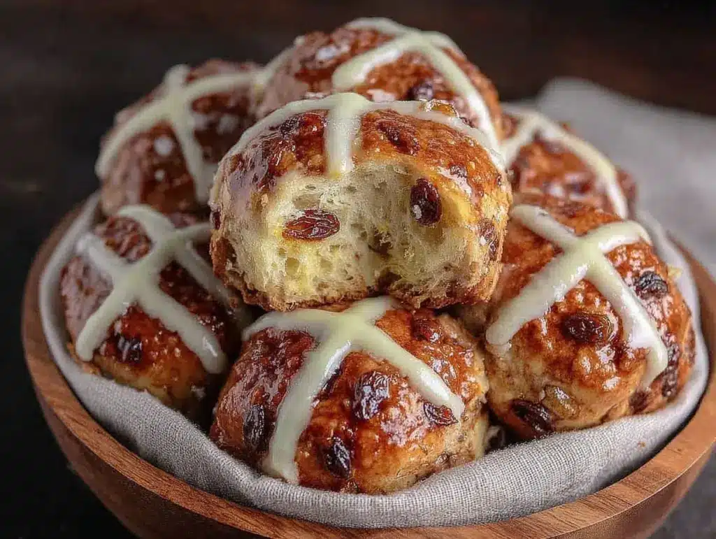 hot cross buns recipe - featured image