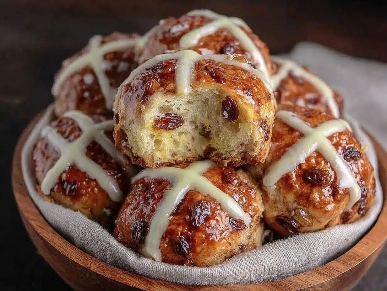 hot cross buns recipe preparation steps
