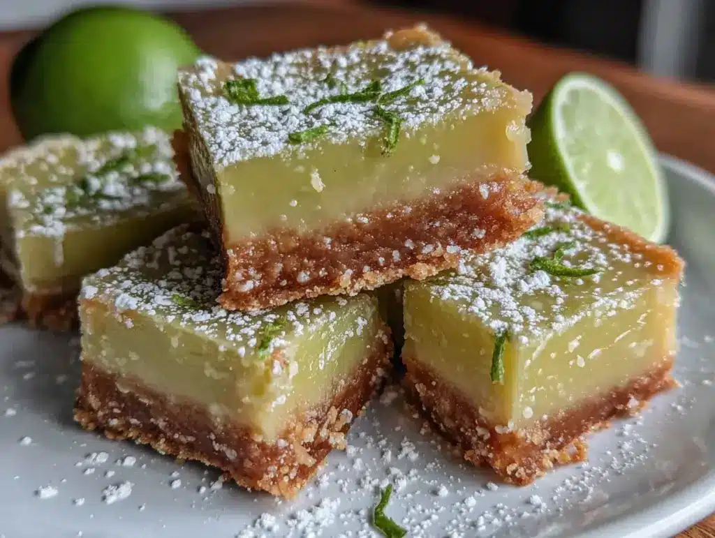 key lime bars - featured image