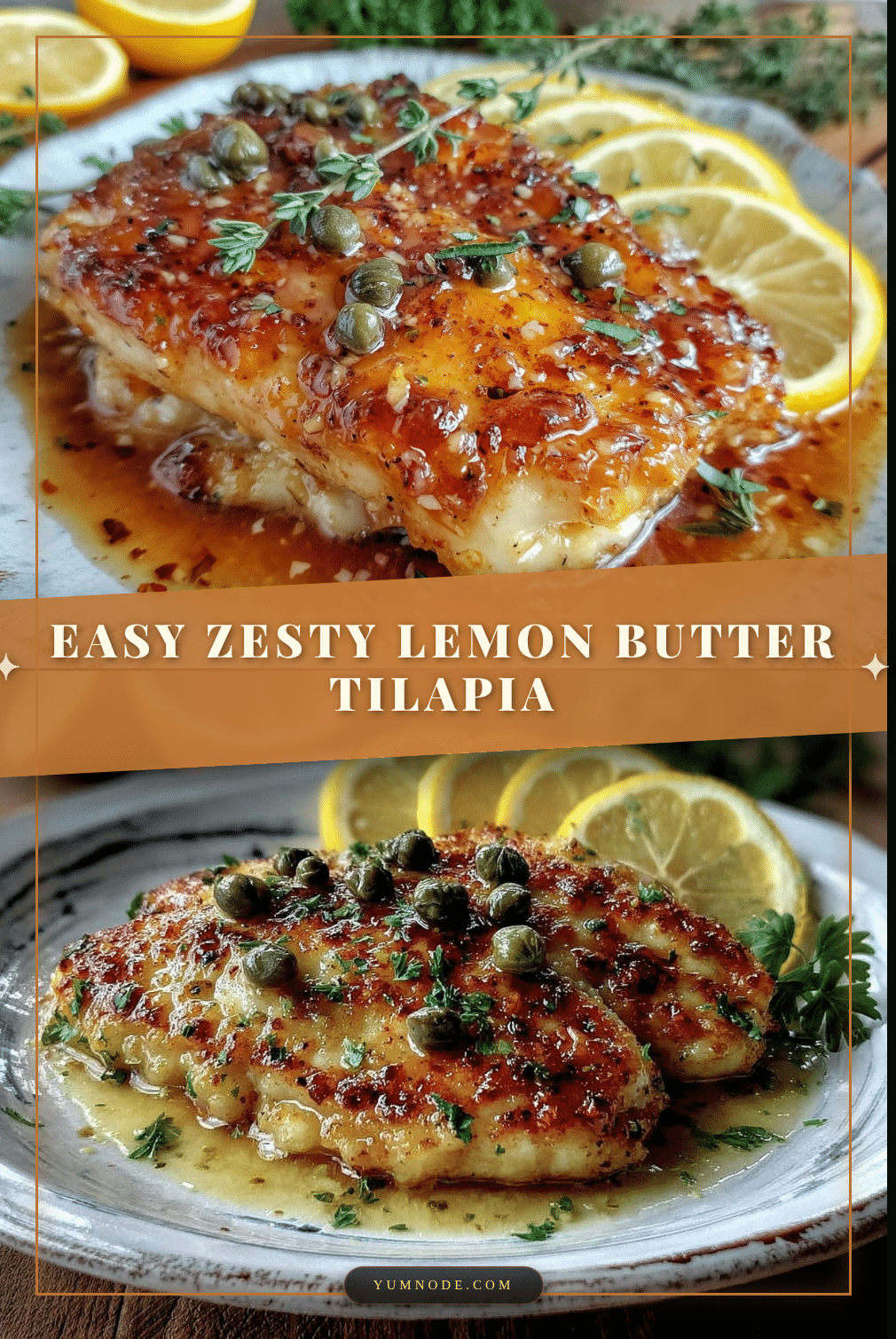 lemon butter tilapia recipe