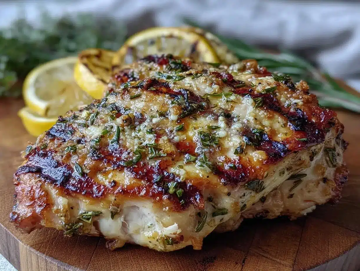 lemon herb grilled chicken breast preparation steps