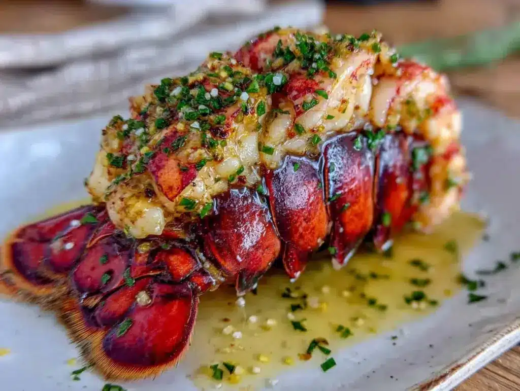 lobster tail recipe with garlic herb butter - featured image