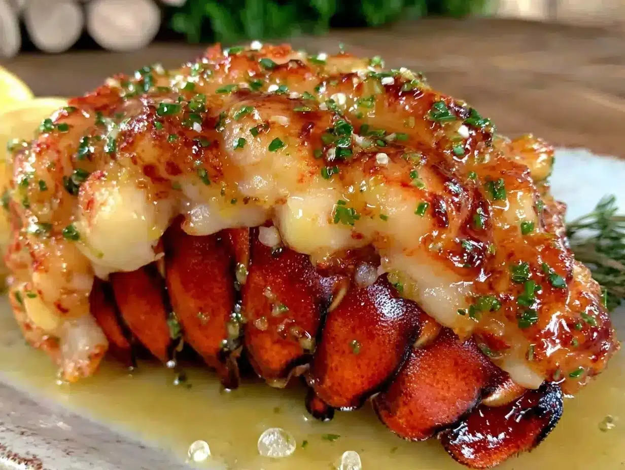 lobster tail recipe with garlic herb butter preparation steps