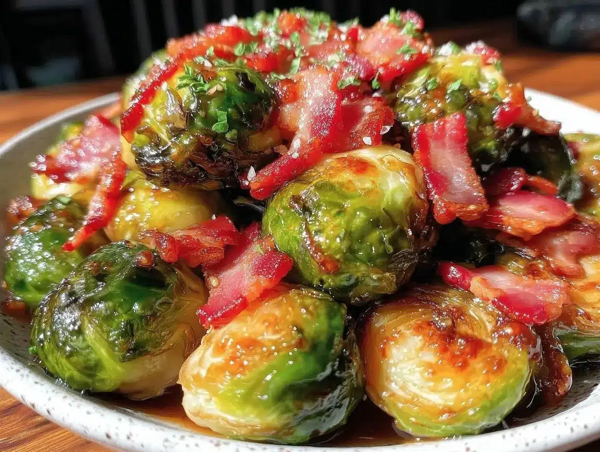 maple roasted brussels sprouts preparation steps