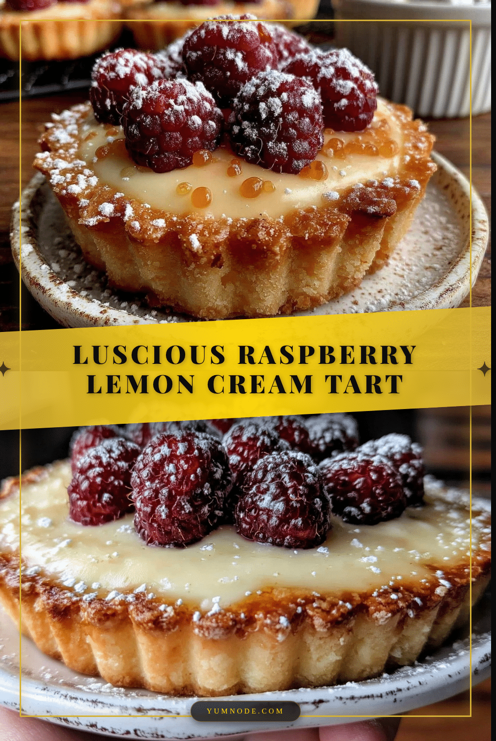 raspberry lemon cream tart recipe
