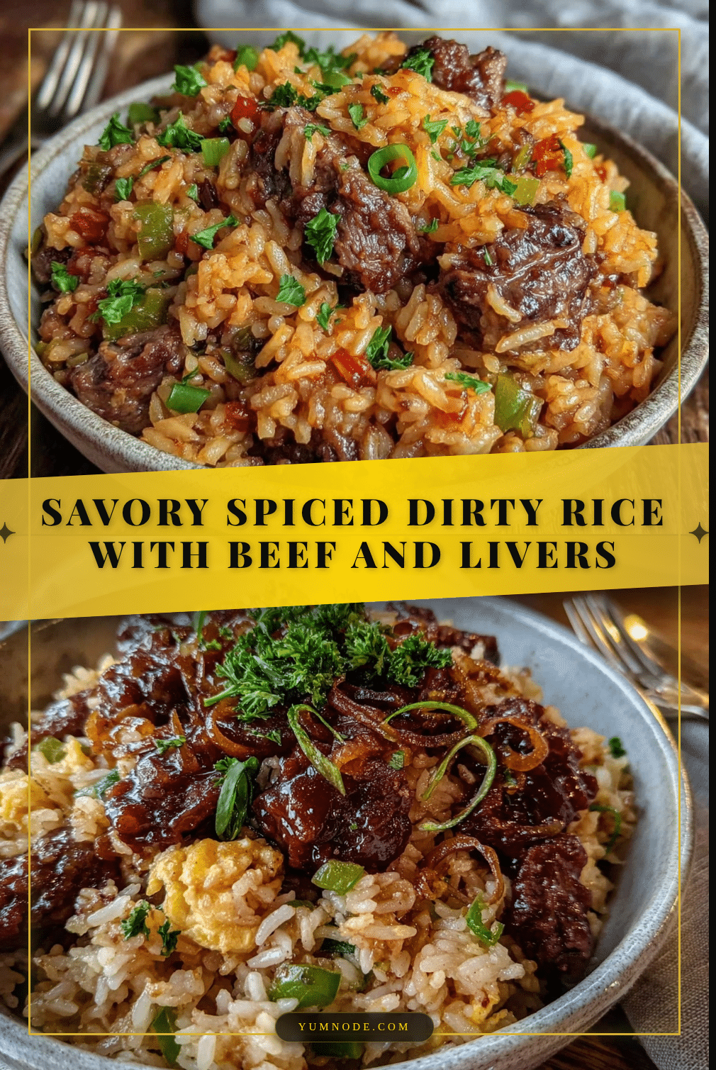 savory dirty rice recipe