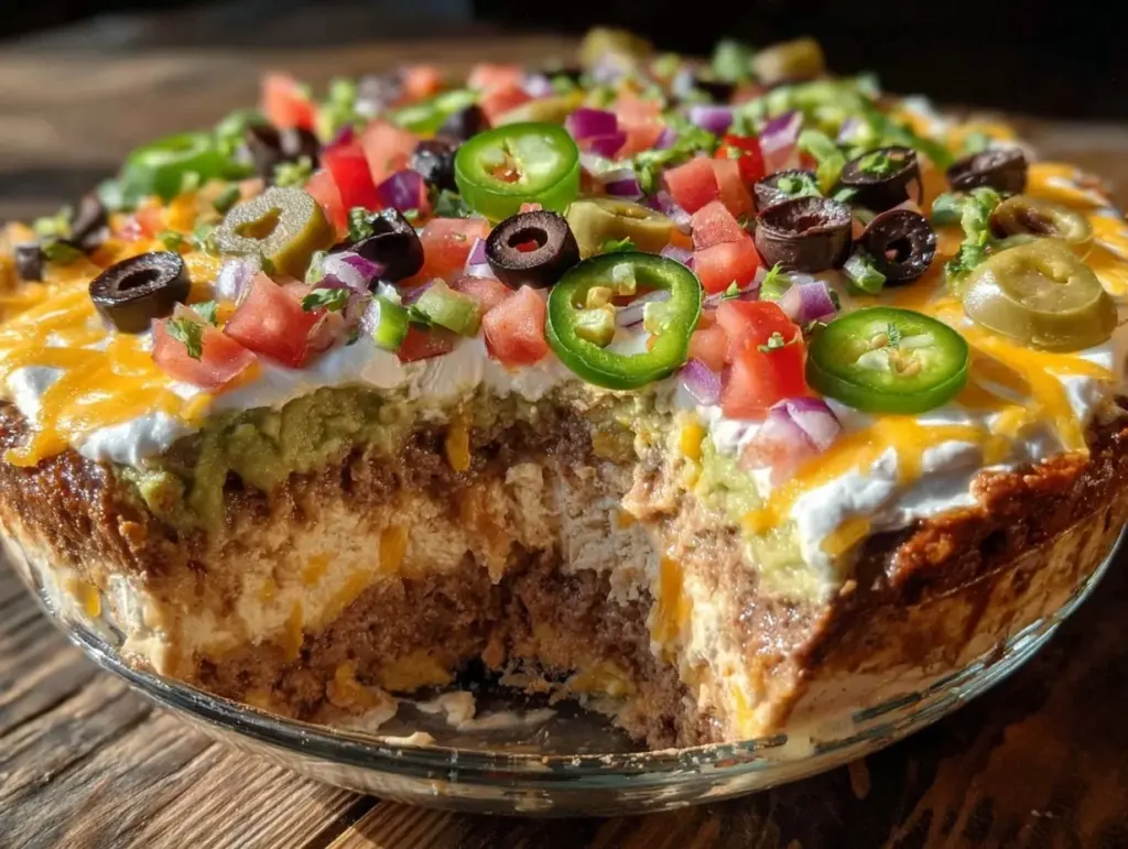 seven-layer taco dip - featured image