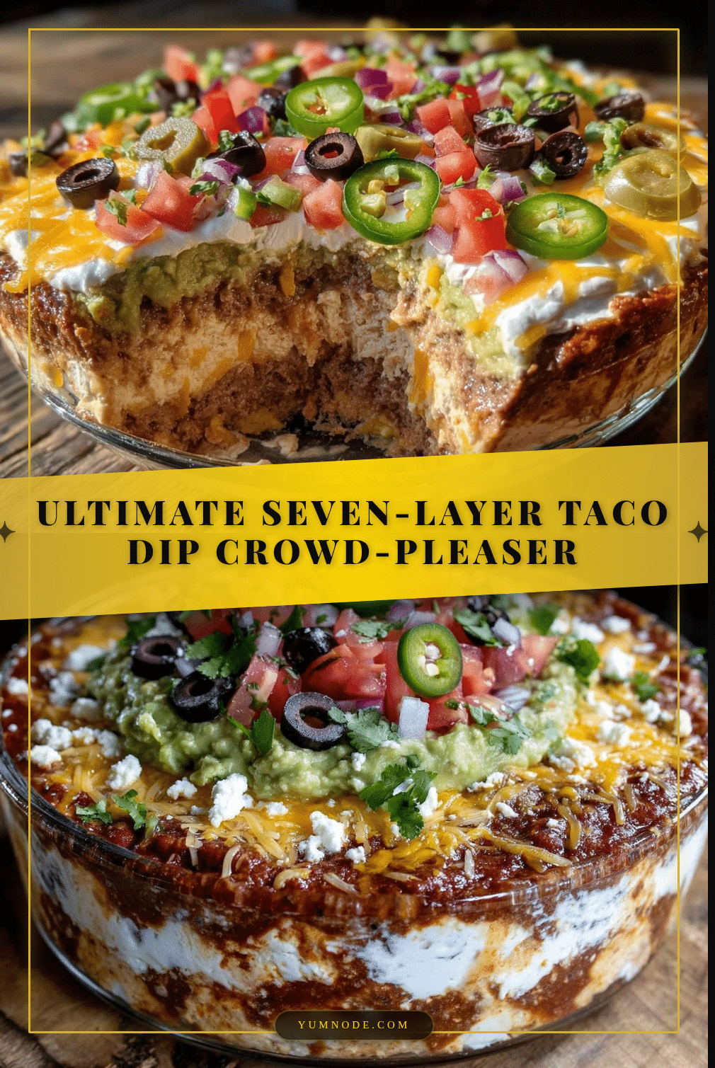 seven-layer taco dip recipe
