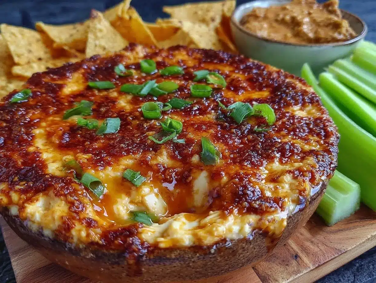 slow cooker buffalo chicken dip preparation steps