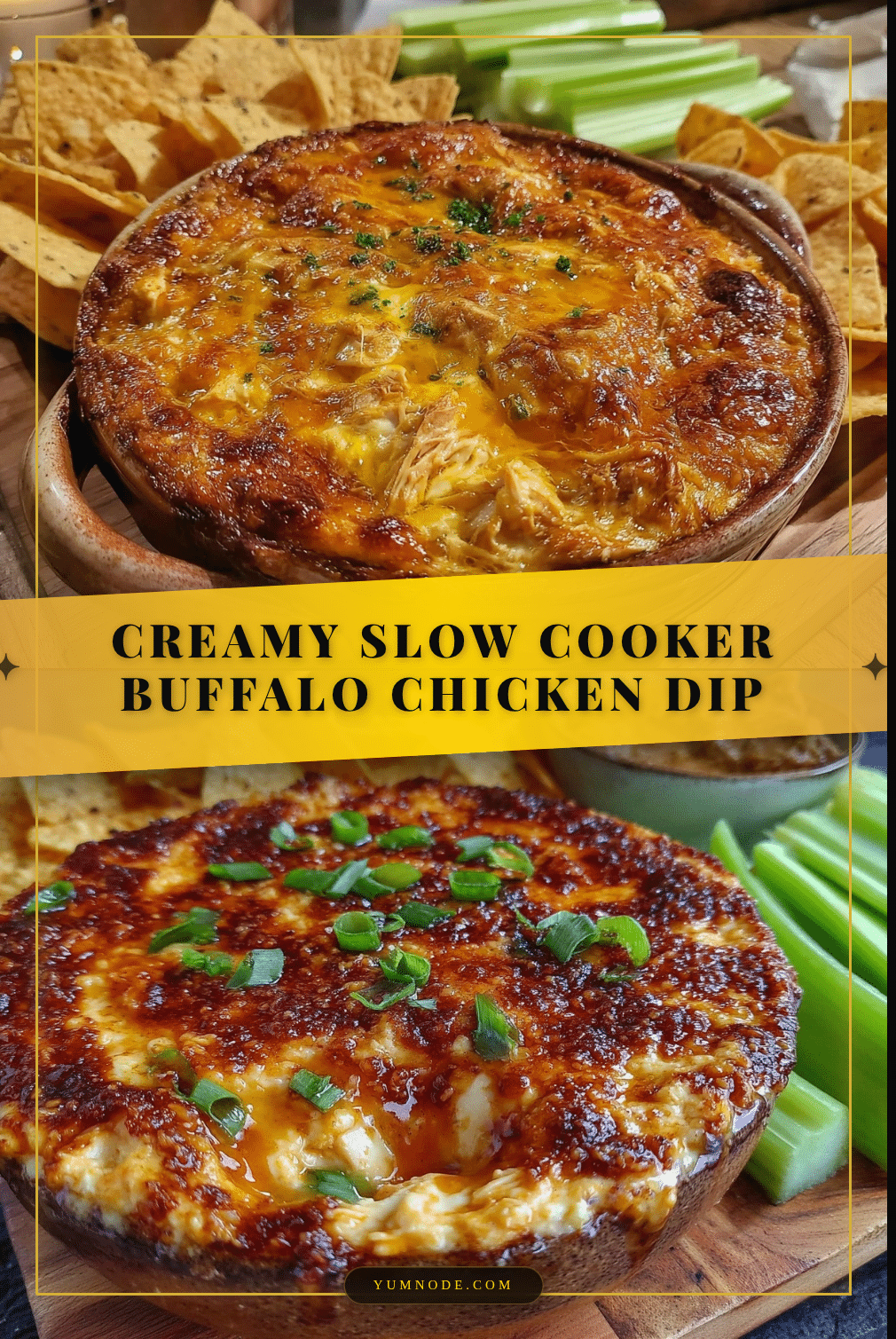 slow cooker buffalo chicken dip recipe