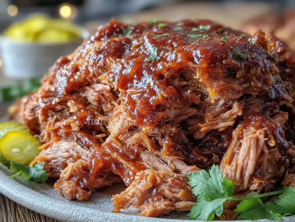 slow cooker pulled pork - featured image