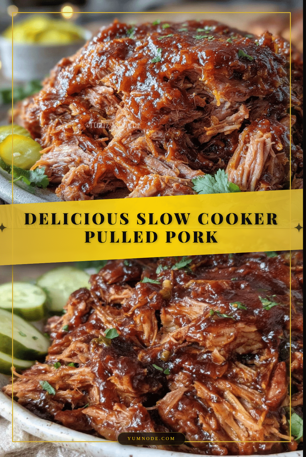 slow cooker pulled pork recipe