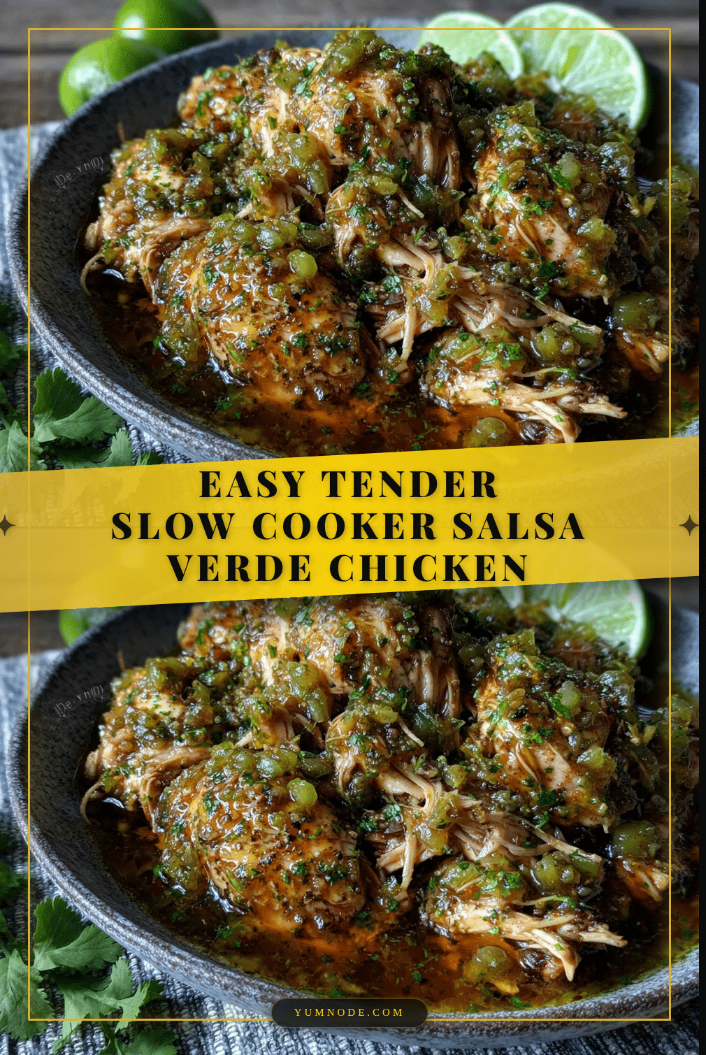 slow cooker salsa verde chicken recipe