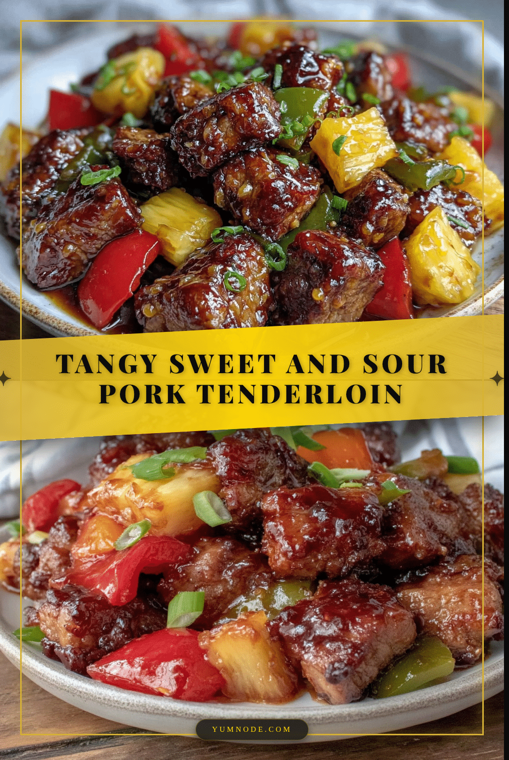 sweet and sour pork tenderloin recipe