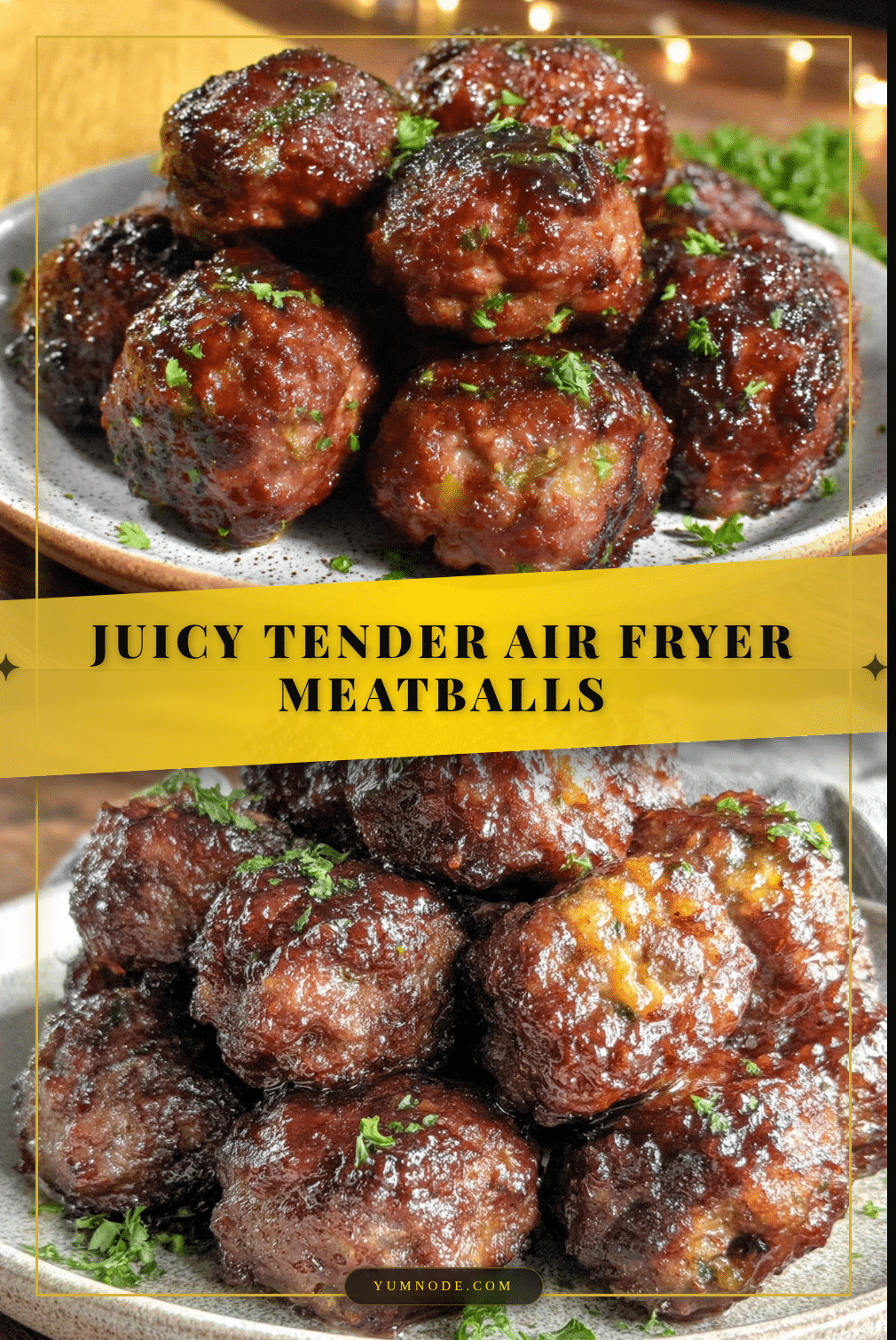 tender air fryer meatballs recipe