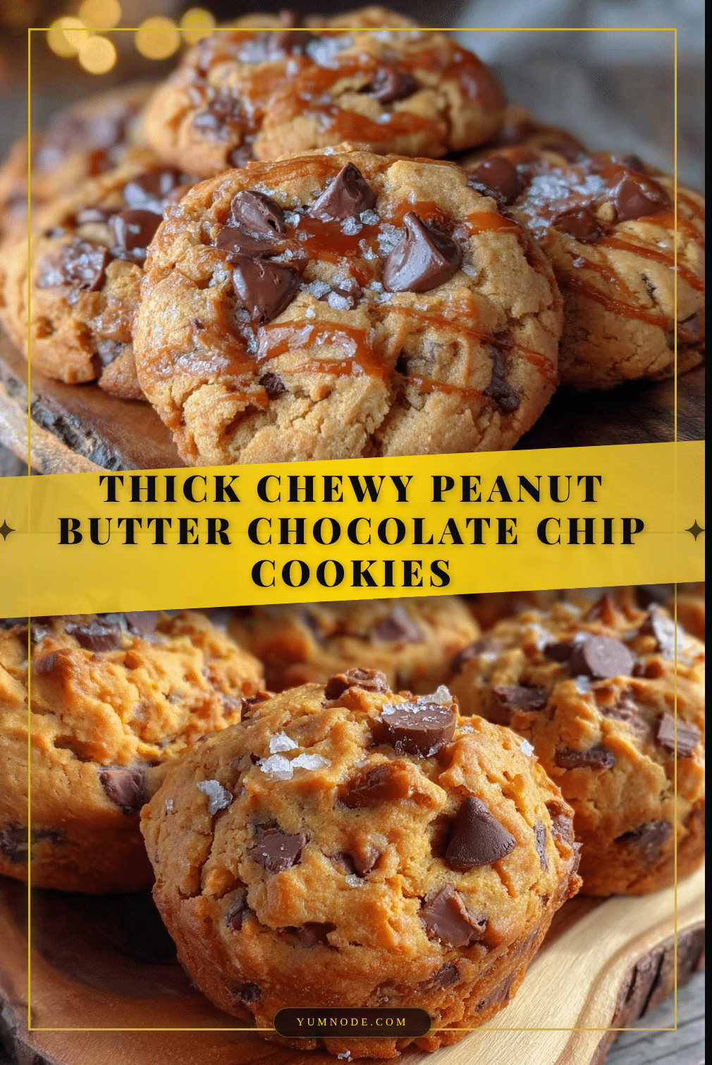 thick chewy peanut butter chocolate chip cookies recipe