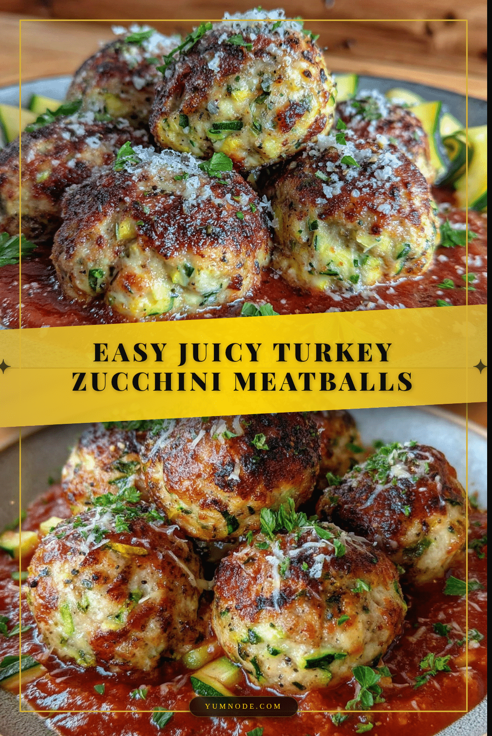 turkey zucchini meatballs recipe