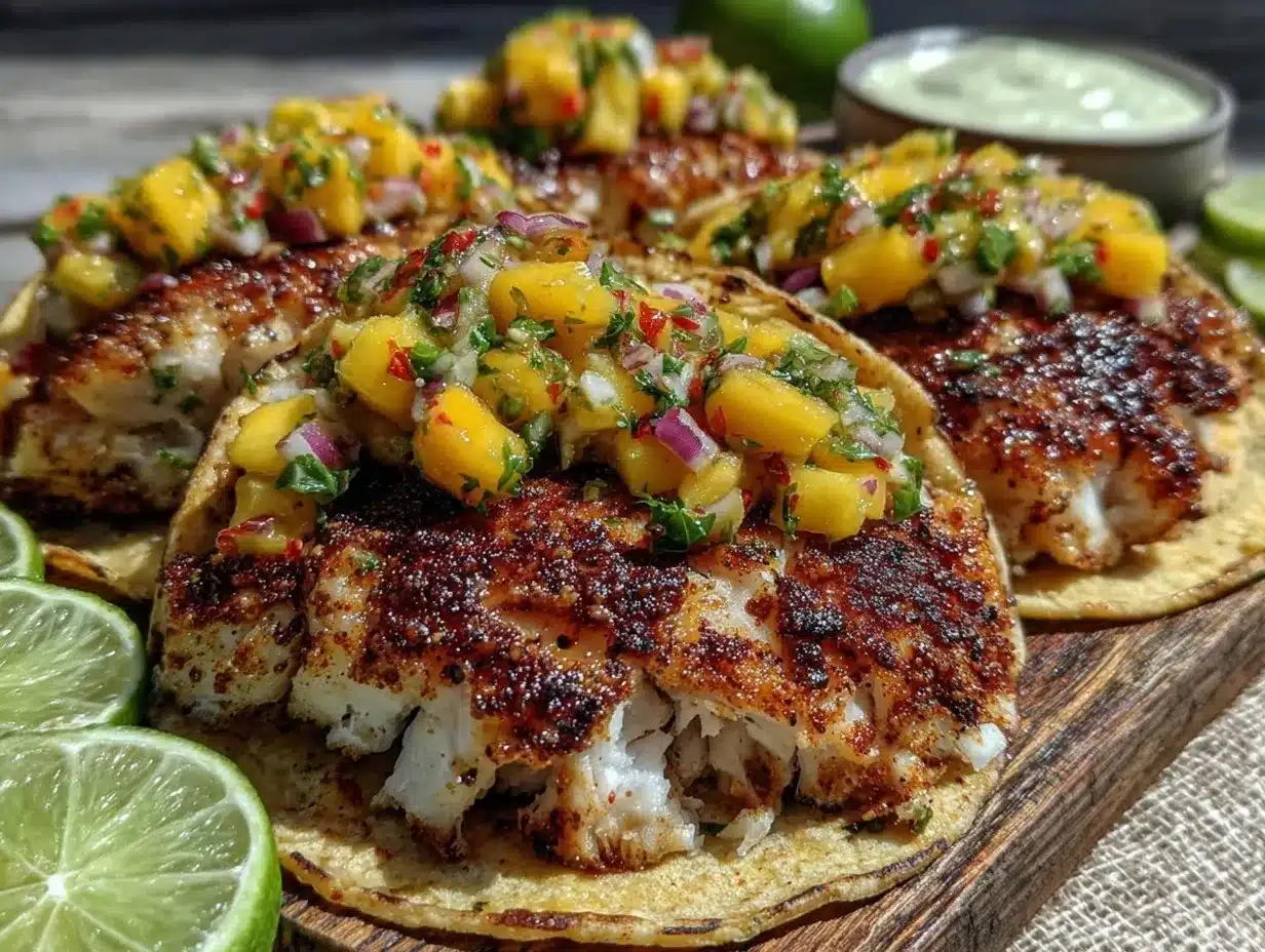 blackened mahi mahi tacos preparation steps