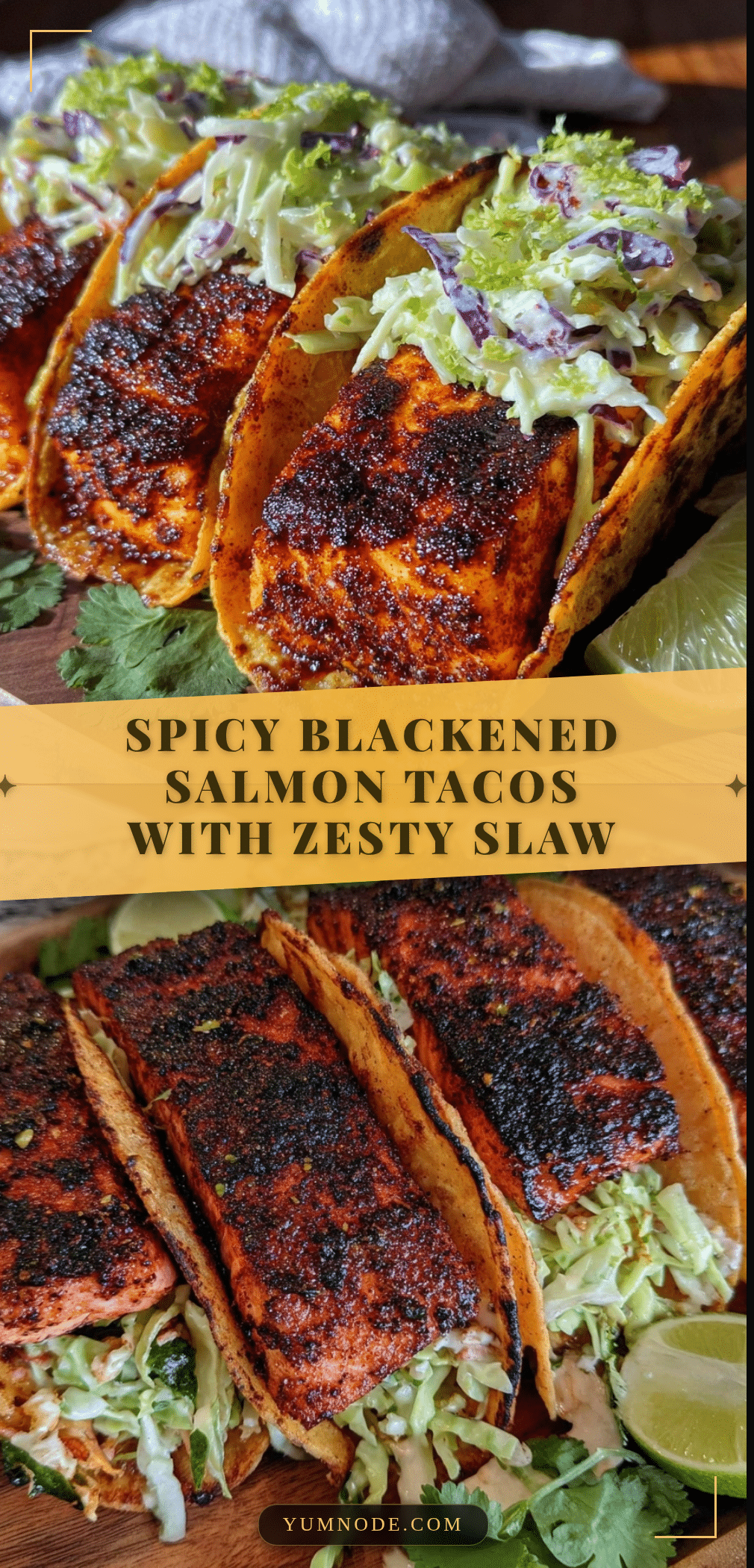 blackened salmon tacos recipe