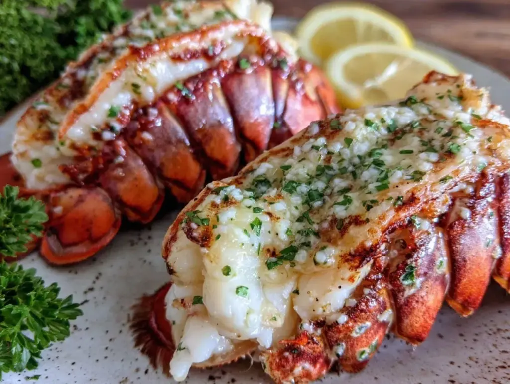 broiled lobster tail recipe - featured image