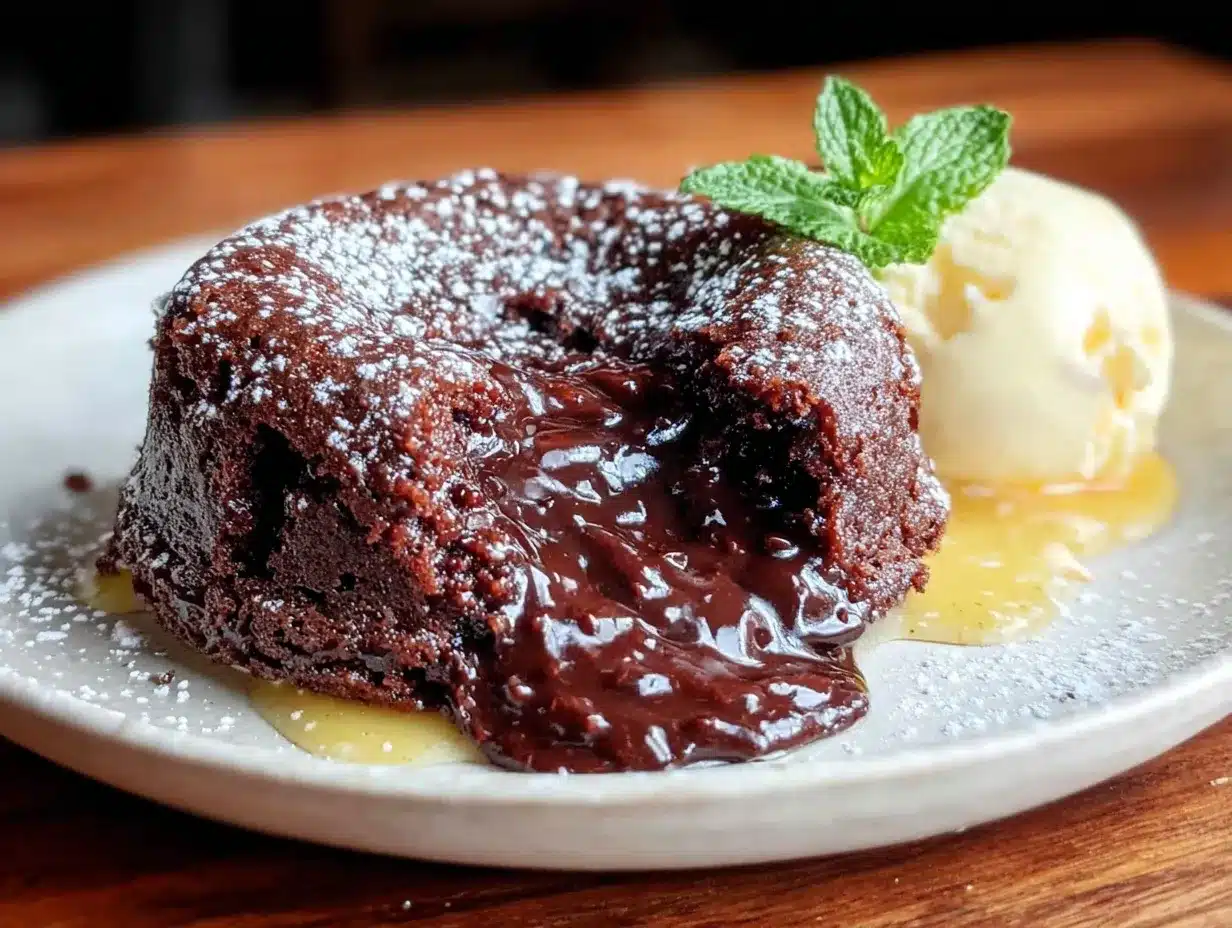 brown butter baileys irish chocolate lava cake preparation steps