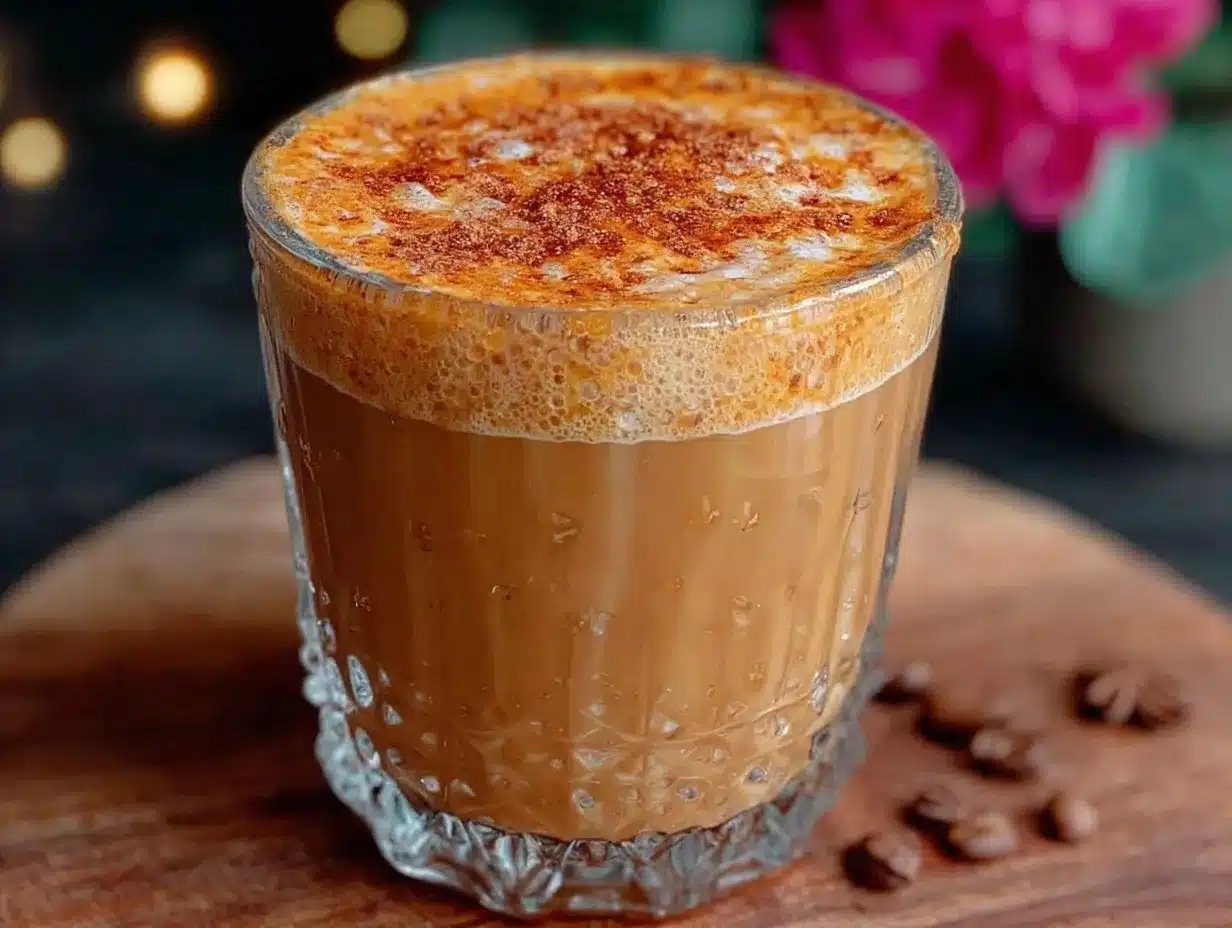 brown sugar cinnamon oat milk latte preparation steps