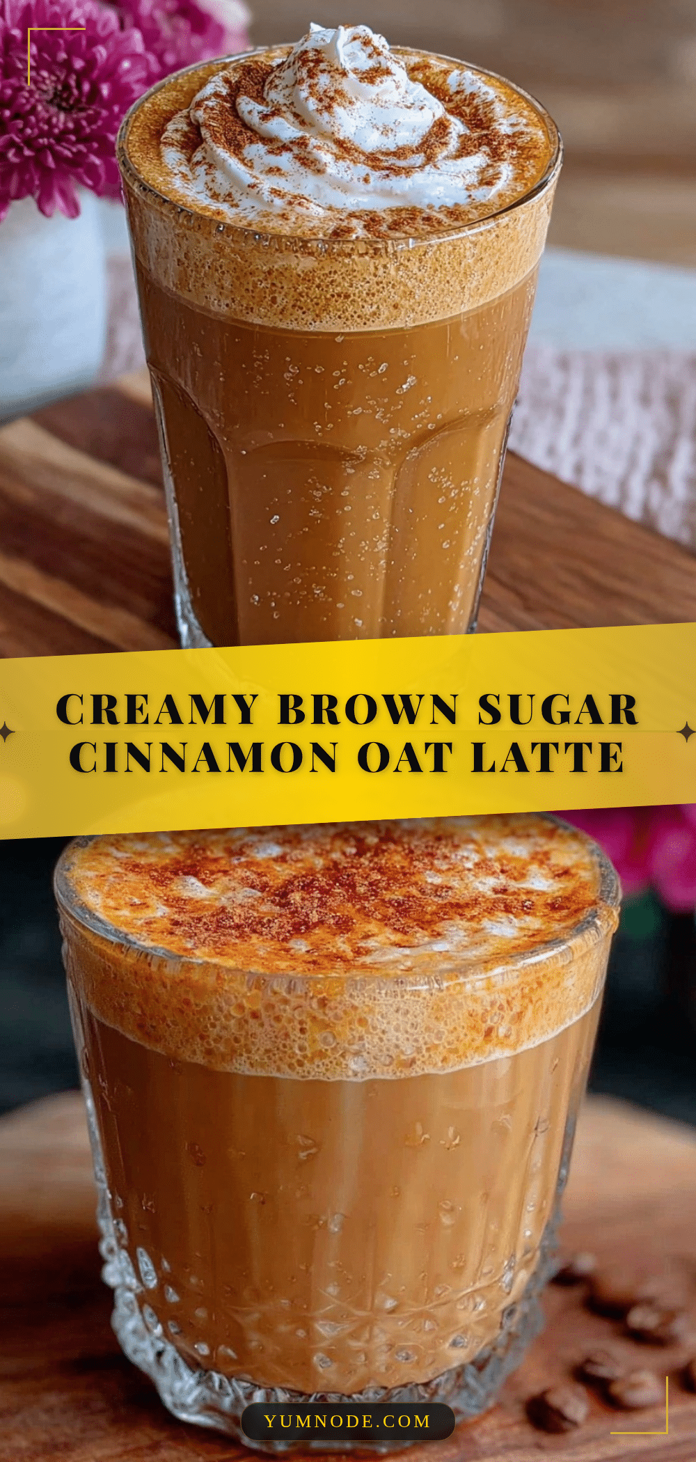 brown sugar cinnamon oat milk latte recipe