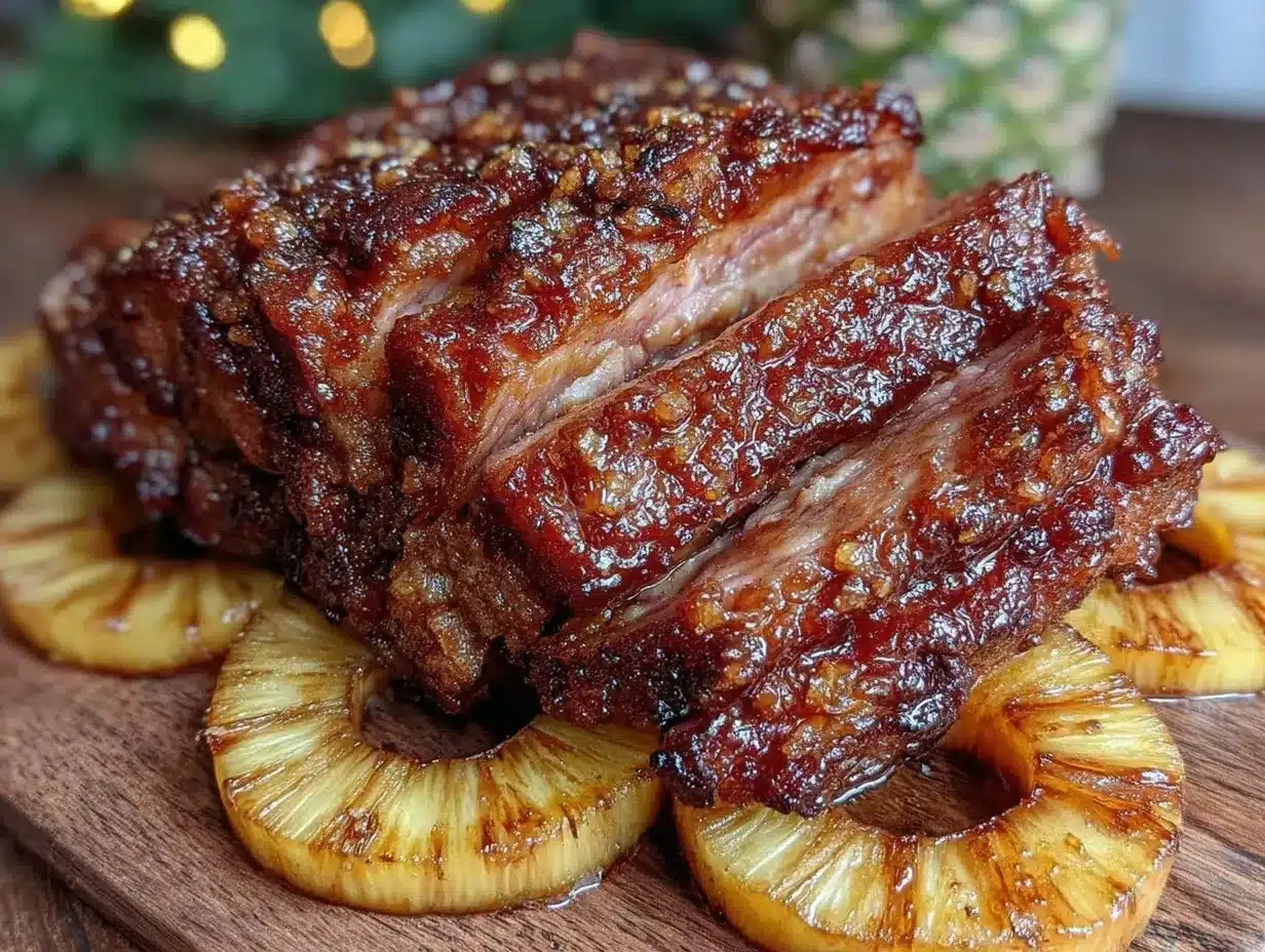 brown sugar glazed ham preparation steps