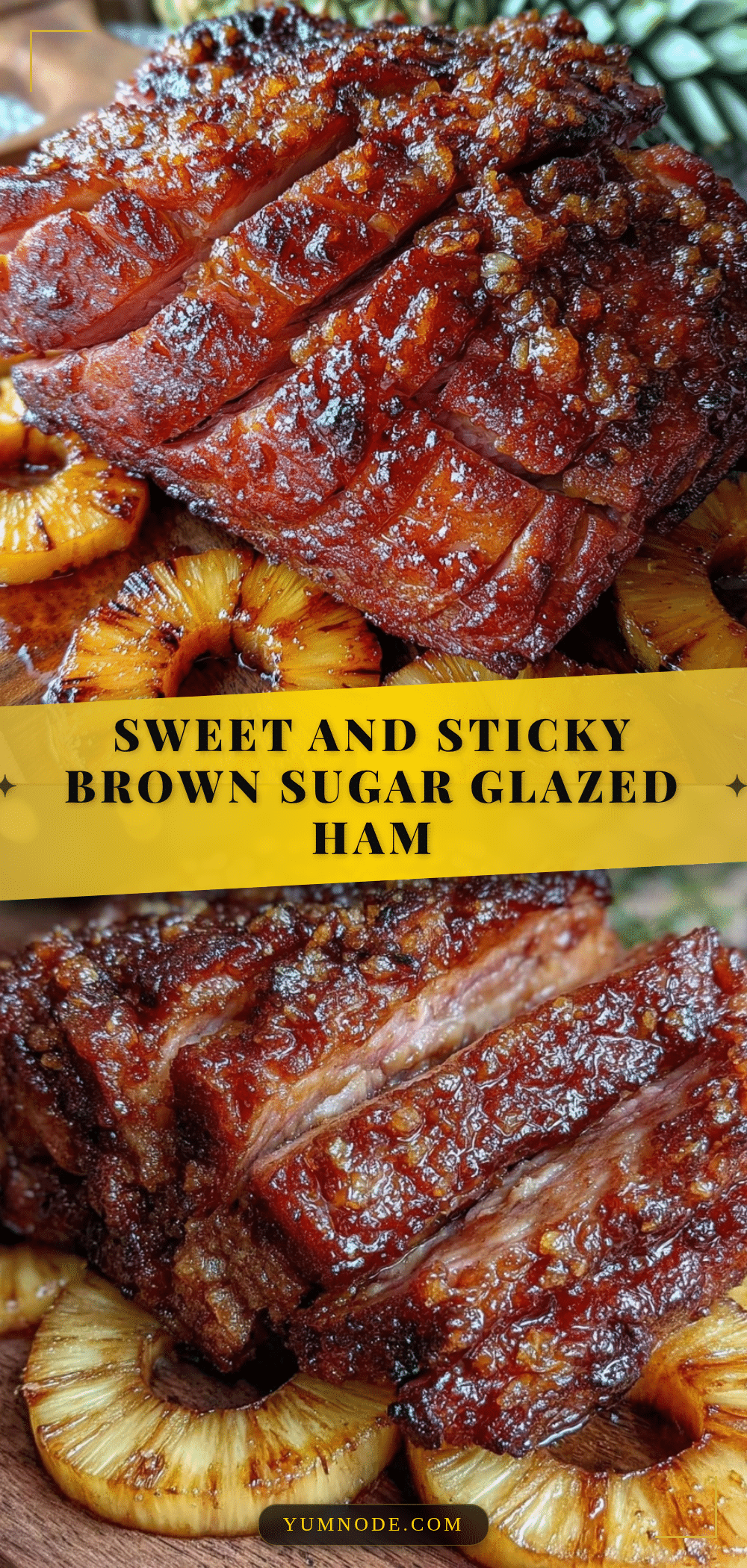 brown sugar glazed ham recipe