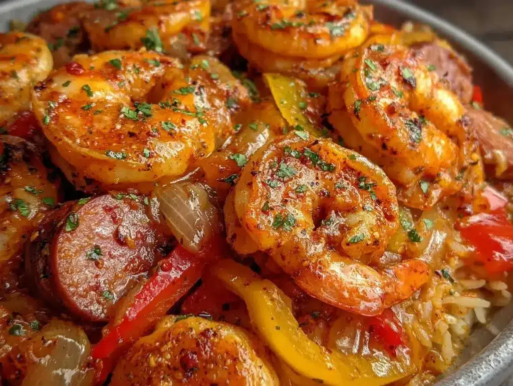 Cajun shrimp and sausage skillet - featured image