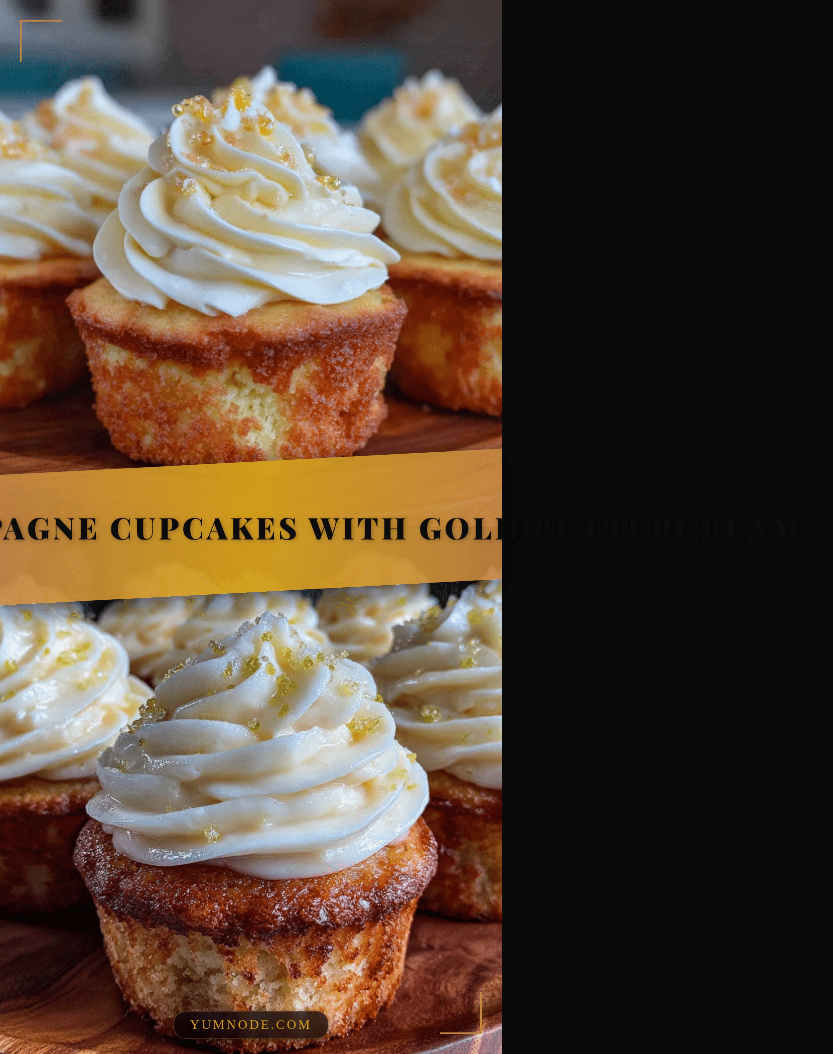 champagne cupcakes recipe