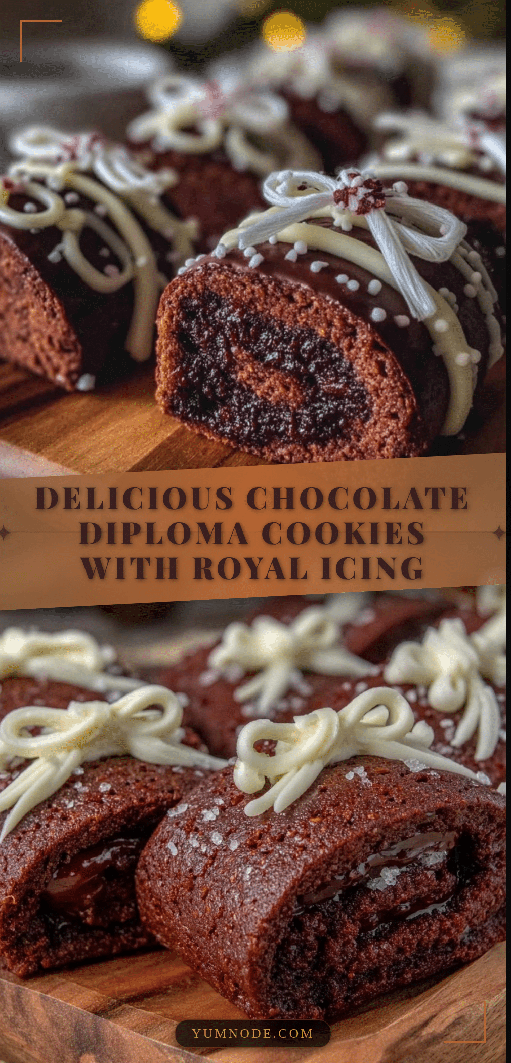 chocolate diploma cookies recipe