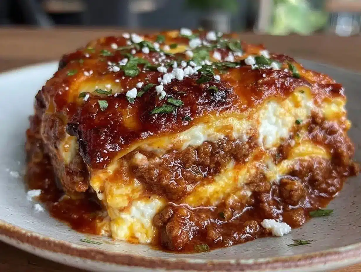 classic beef lasagna preparation steps