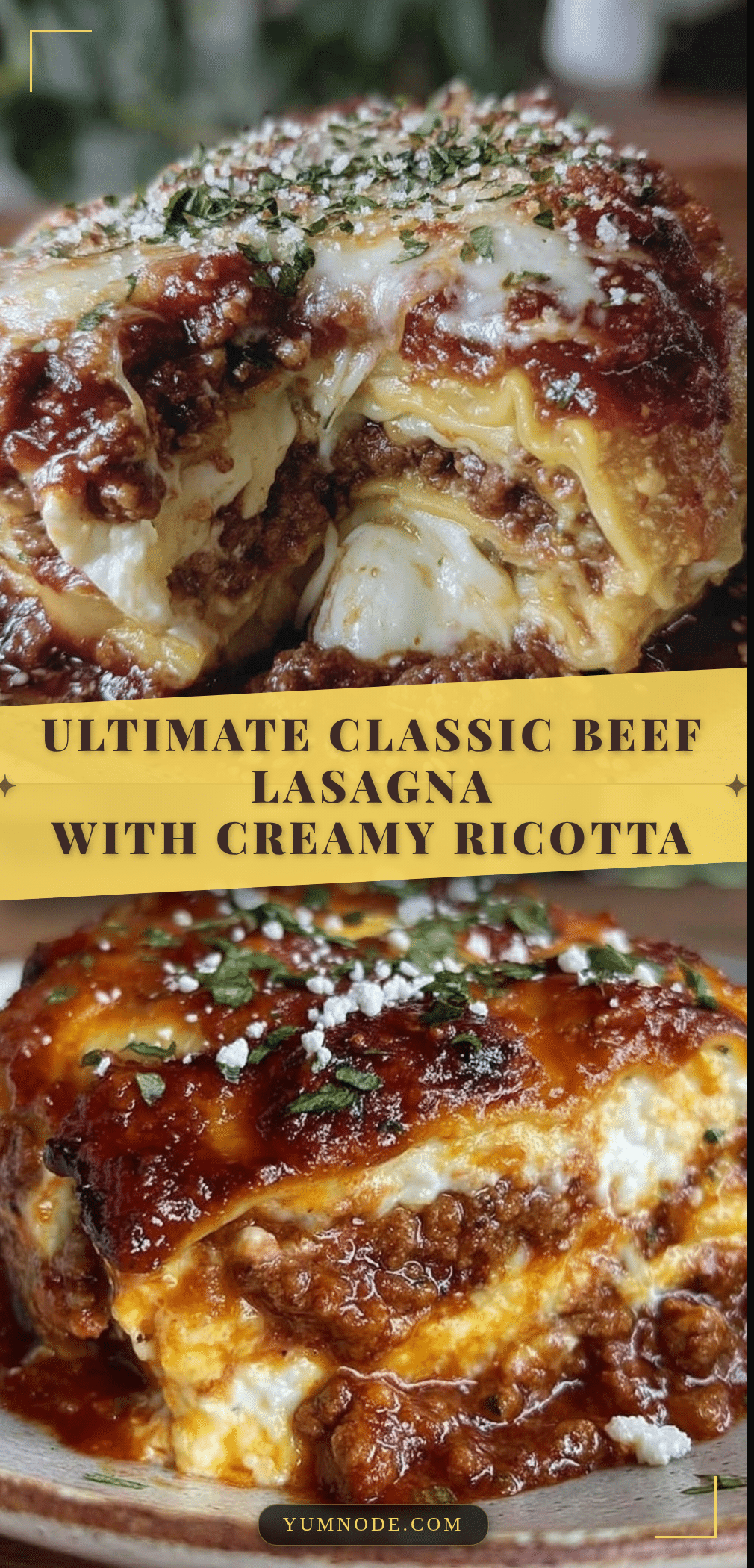 classic beef lasagna recipe